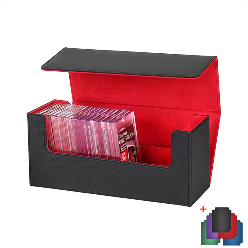 Card Index Box - 5pcs 분배기가있는 400 + 트레이딩 카드