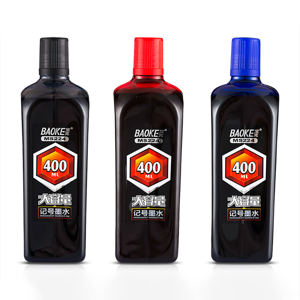 Fountain Pen Bottled Ink - 1병 영구 마커 잉크 리필, 200&400ml