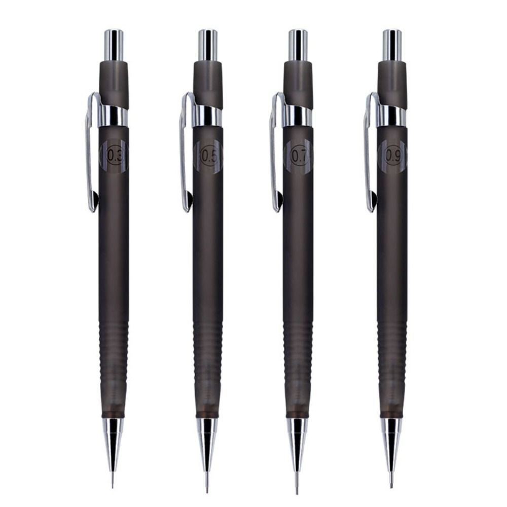Mechanical Pencil 0.3 - 새로운 0.3/0.5/0.7/0.9mm 기계식 연필 내장형 지우개