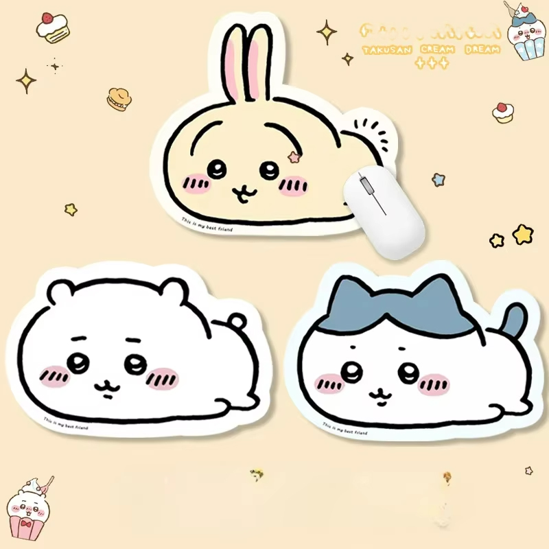 Chiikawa Cartoon Jiyi Usagi Ha - Leather Desk Pad 리뷰 및 가격
