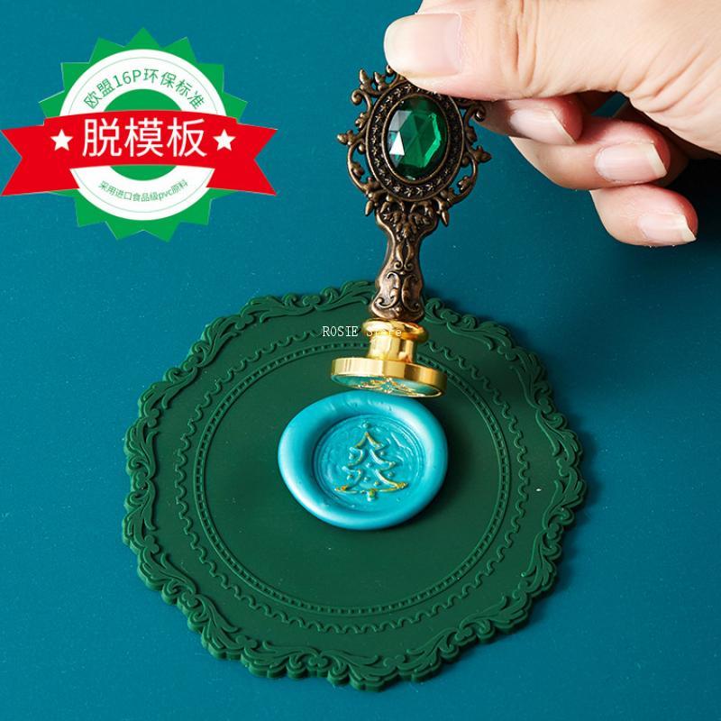 왁스 인감 스탬프 세트 옻칠 스탬프 씰링 왁스 키트 공 - Wax Seal Stamp Set 리뷰 및 가격