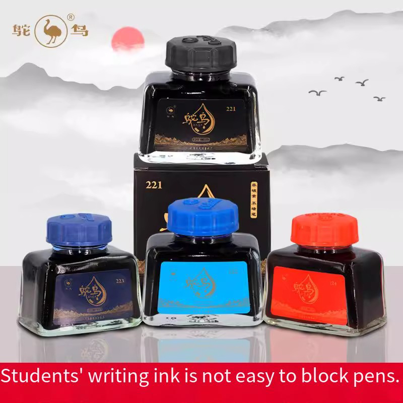 타조 2-시리즈 만년필 잉크, 48ml - 막힘 없는  - Fountain Pen Bottled Ink 리뷰 및 가격