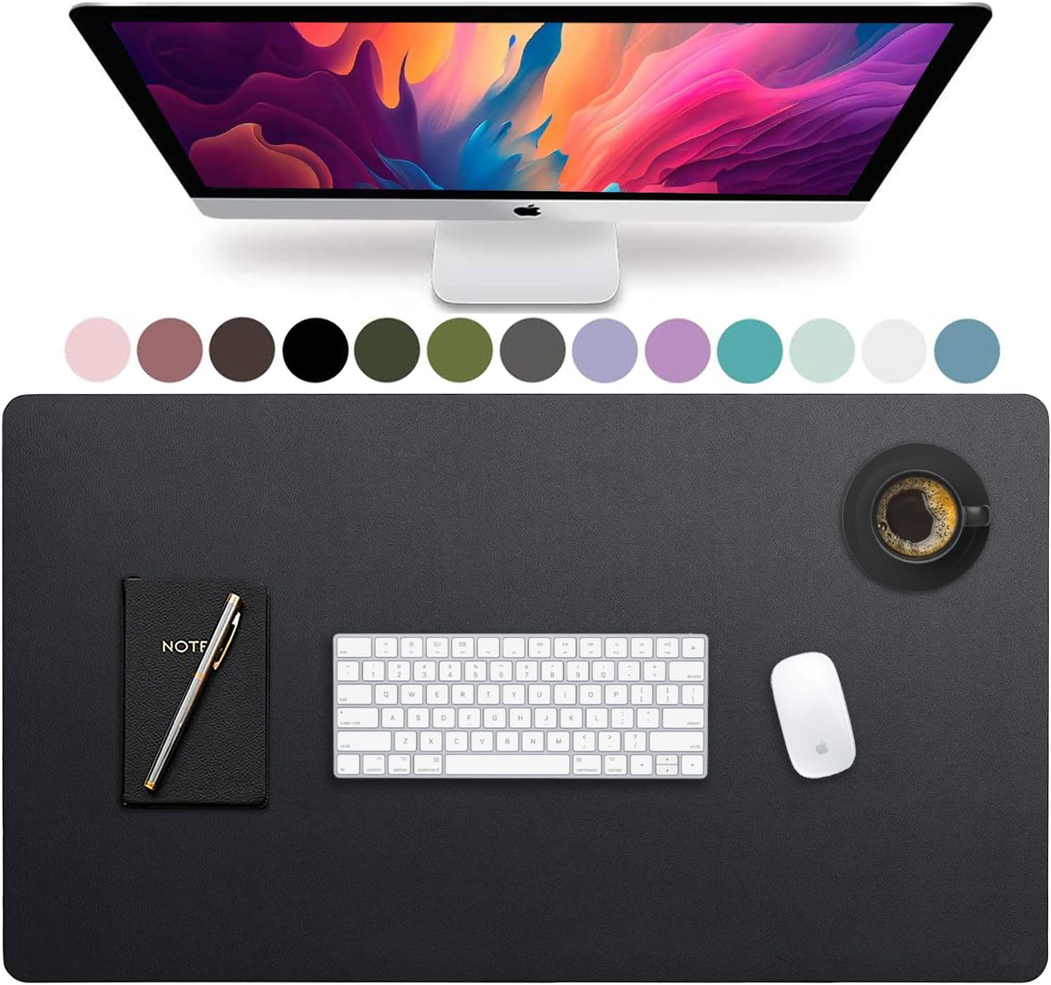 대형 가죽 데스크 패드, 사무실 책상 매트 PU 가죽  - Leather Desk Pad 리뷰 및 가격