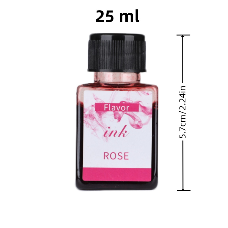 12색 만년필 잉크, 25ml, 비탄소성, 성인용 서예 - Fountain Pen Bottled Ink 리뷰 및 가격