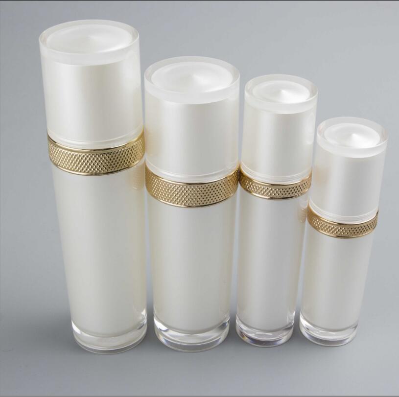 100ml 펄 화이트 아크릴/플라스틱 병 세럼/로션/에 - Gel Refill Pack 리뷰 및 가격