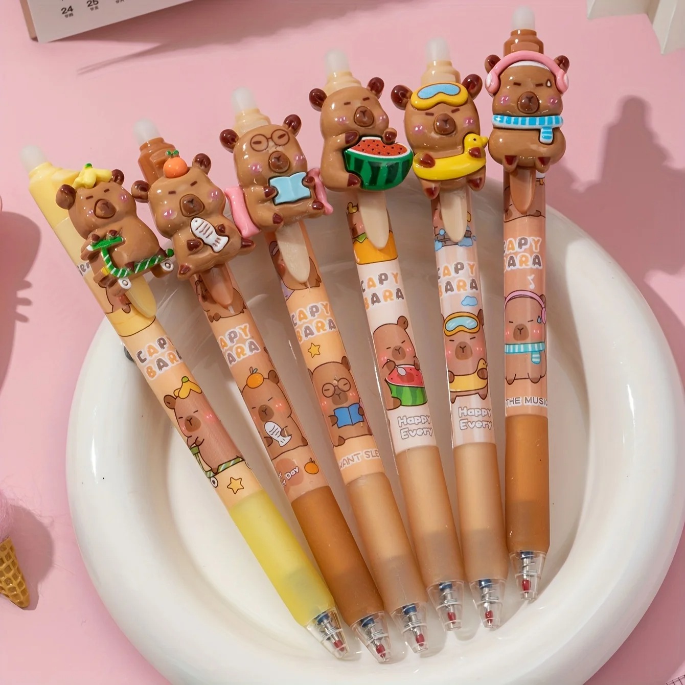 귀여운 카피바라 지워지는 펜, 0.5mm 접이식 미세  - Correction Pen Fine 리뷰 및 가격
