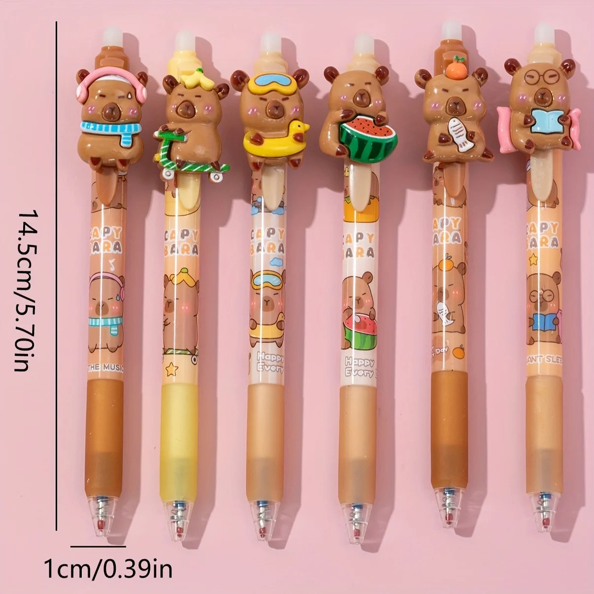 귀여운 카피바라 지워지는 펜, 0.5mm 접이식 미세  - Correction Pen Fine 리뷰 및 가격