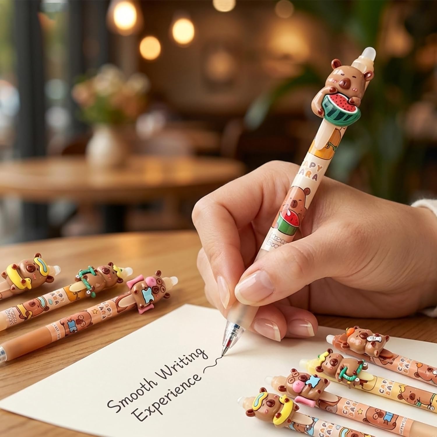 귀여운 카피바라 지워지는 펜, 0.5mm 접이식 미세  - Correction Pen Fine 리뷰 및 가격